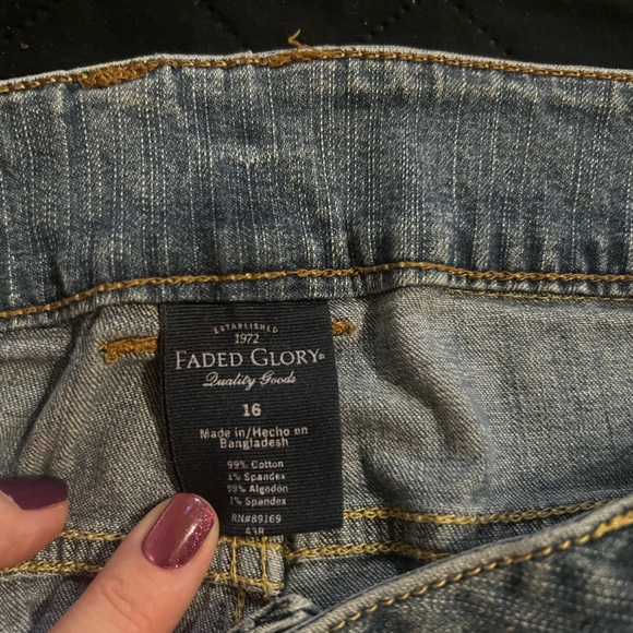 Faded Glory Jean shorts - Picture 4 of 4
